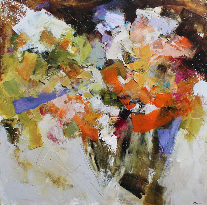 Situational Awareness  -  abstract painting by Conn Ryder